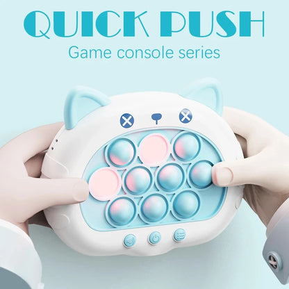 Interactive Light-Up Whack-A-Mole Game Console for Kids