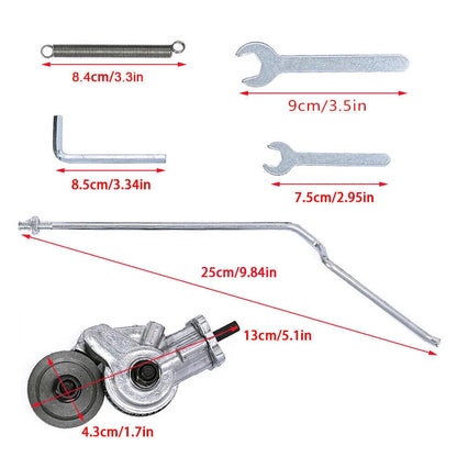 Drill-Powered Sheet Metal Cutter Head (Burr-Free Disc Shear)