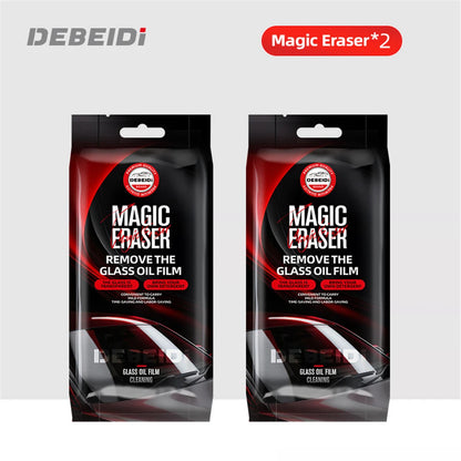 Magic Car Glass Oil Film Remover Sponge – Clear Vision in One Swipe