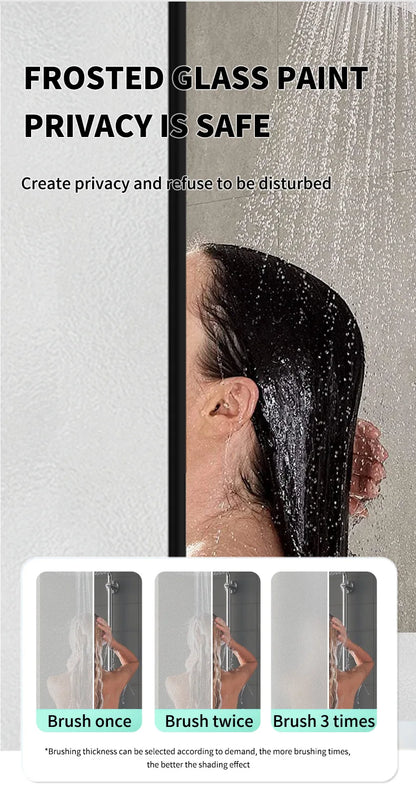 Frosted Glass Privacy Paint – Water-Based DIY Solution for Glass Surfaces