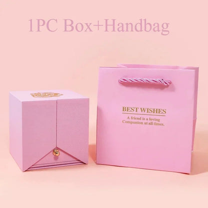 Eternal Rose Jewelry Gift Box with Drawer