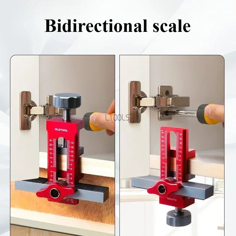 Adjustable Aluminum Alloy Cabinet Door Installation Jig