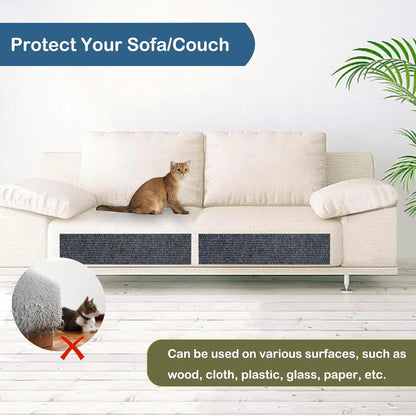 Self-Adhesive Cat Scratch Protector – Trimmable Furniture Shield