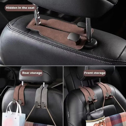 Car Seat Headrest Hook — Keep Your Bags Secure & Organized