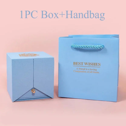 Eternal Rose Jewelry Gift Box with Drawer