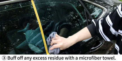 Car Glass Polishing & Oil Film Remover – Advanced Windshield Cleaner