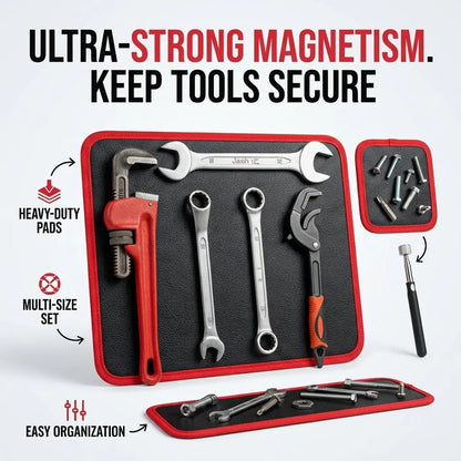 Magnetic Tool Mat – Flexible Workshop Tool & Parts Organizer