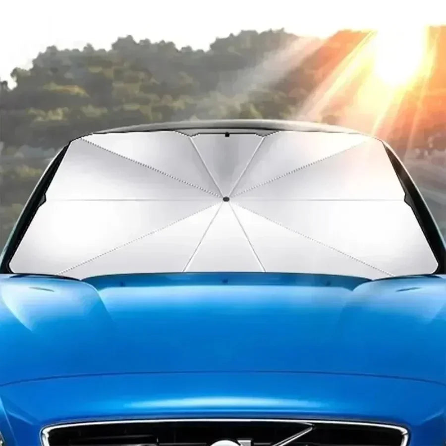 Foldable Car Windshield Sunshade Umbrella - Ultimate Heat and UV Protection