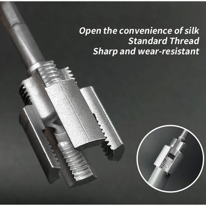 Dual-Function Pipe Threading Tool – Internal & External Threads for Plastic Pipes