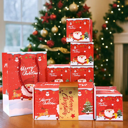 Christmas Gift Box DIY Folding Surprise Gift Box Money Pop Up Merry Christmas Surprise Gift Box Christmas New Year Gift