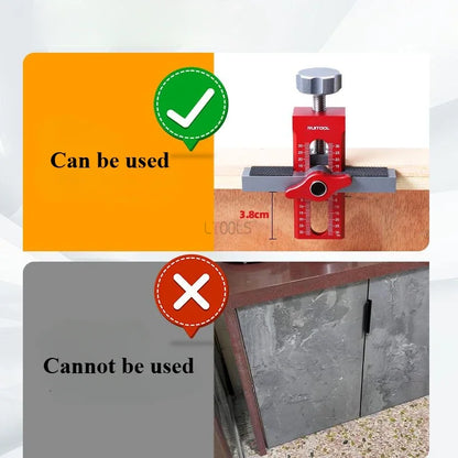 Adjustable Aluminum Alloy Cabinet Door Installation Jig