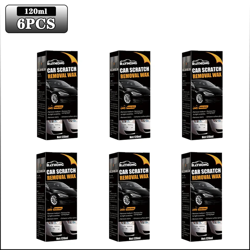 Premium Car Scratch Remover & Paint Care Wax – 120ml