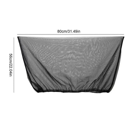 Universal Car Window Sunshade Mesh Curtains – UV Protection & Privacy