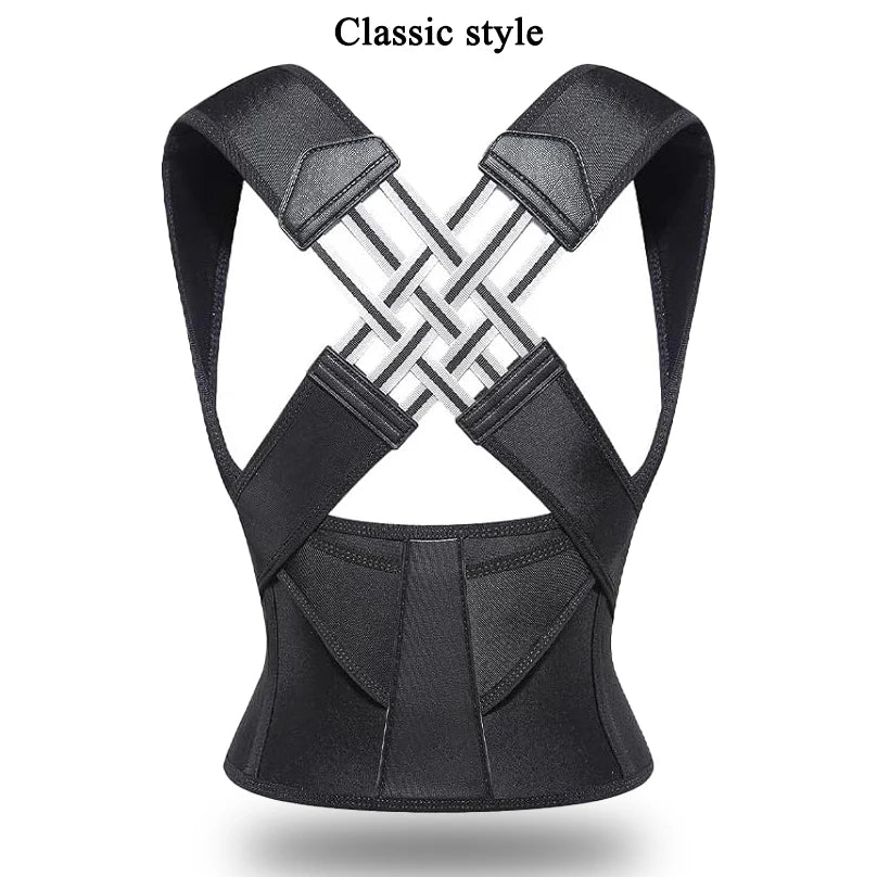 Adjustable Breathable Posture Corrector for Back and Shoulder Support