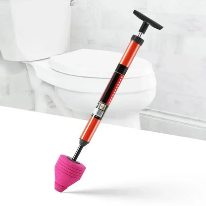 High-Pressure Toilet Plunger with Suction Cup – Powerful Drain Clog Remover