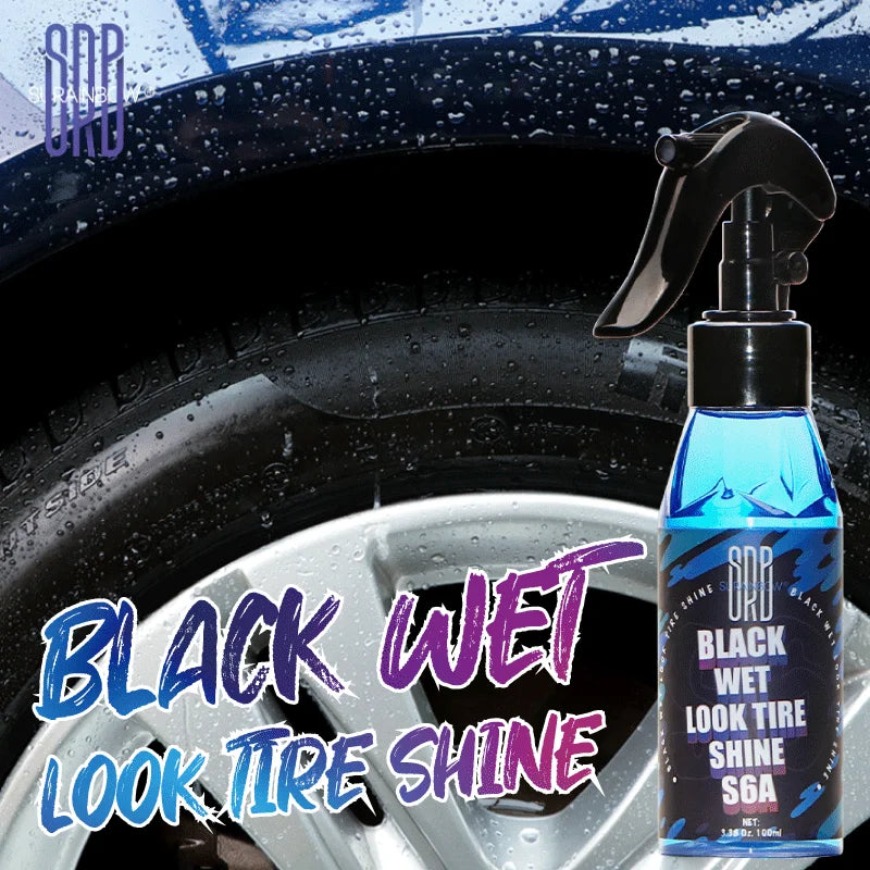 Glossy Wet Look Tire Shine Spray – Protects & Enhances Tire Finish