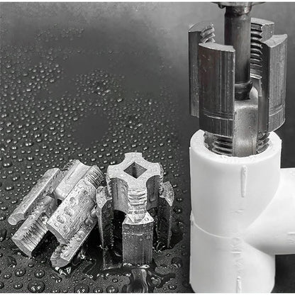 Dual-Function Pipe Threading Tool – Internal & External Threads for Plastic Pipes
