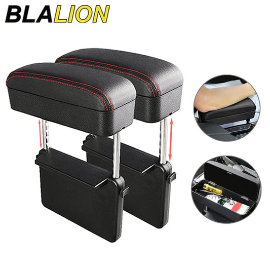 Adjustable Car Armrest with Storage Compartment - Universal Fit for Enhanced Comfort