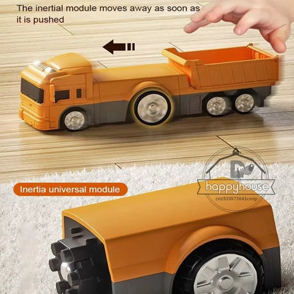 Magnetic Transforming Robot & Engineering Car Set for Kids