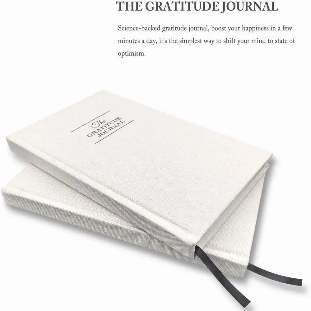 Luxurious Gratitude Journal – Daily Planner for Positivity and Reflection