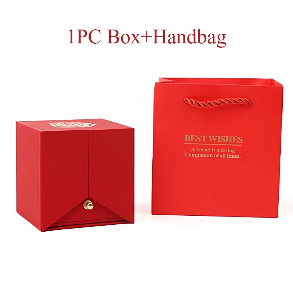 Eternal Rose Jewelry Gift Box with Drawer