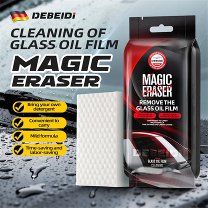 Magic Car Glass Oil Film Remover Sponge – Clear Vision in One Swipe