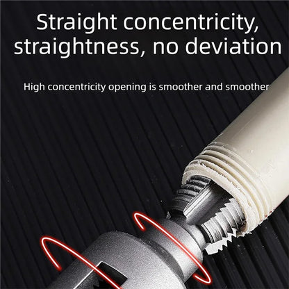 Dual-Function Pipe Threading Tool – Internal & External Threads for Plastic Pipes