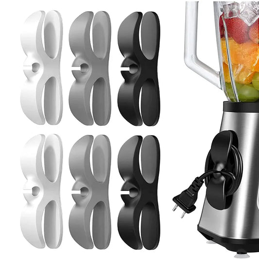 4-Piece Kitchen Appliance Cord Winder & Organizer Set