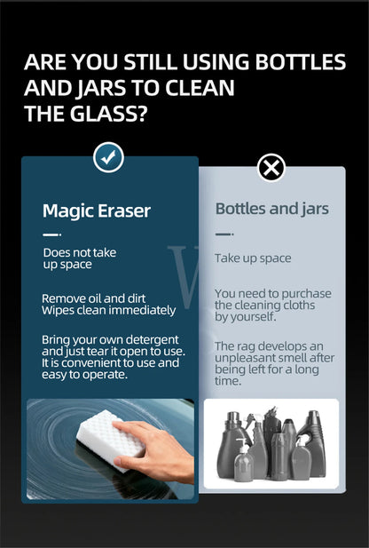Magic Car Glass Oil Film Remover Sponge – Clear Vision in One Swipe