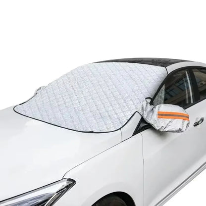 All-Season Car Windshield Cover with Side Mirror Protection