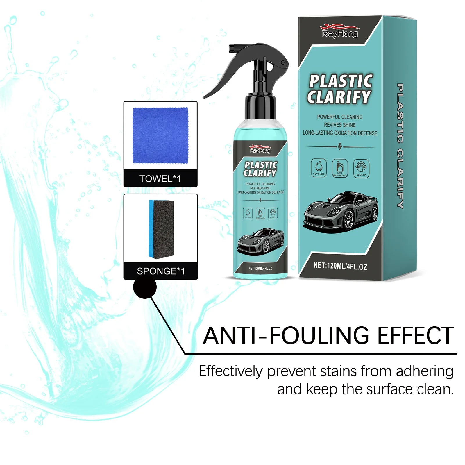 Restore Faded Plastic in 30 Seconds — Plastic Restorer Spray