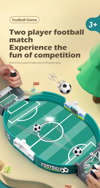 Mini Tabletop Football Game – Portable Interactive Soccer Toy for Kids & Family Fun
