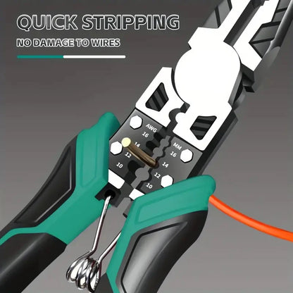 One Tool for Every Job — 9-in-1 Wire Cutter & Multi-Tool Pliers