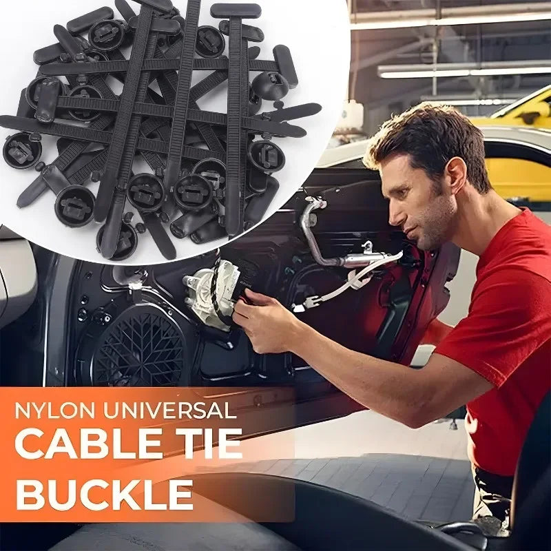 Universal Automotive Fastening Clips – Self-Locking Nylon Repair Clips
