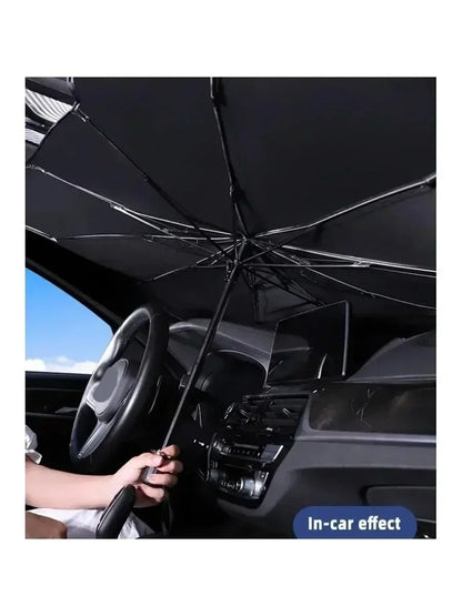 Foldable Car Windshield Sunshade Umbrella - Ultimate Heat and UV Protection