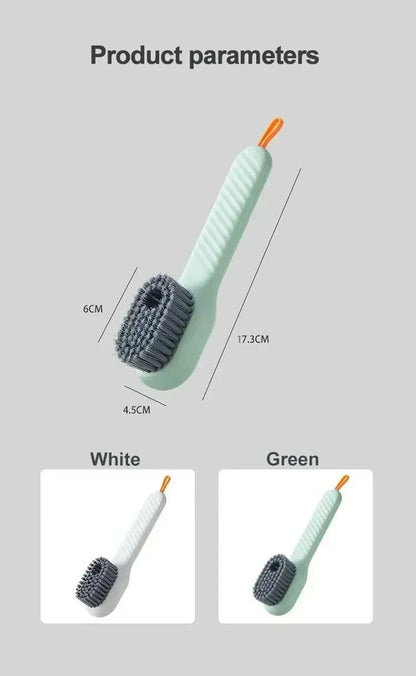 Multifunctional Soap-Dispensing Cleaning Brush