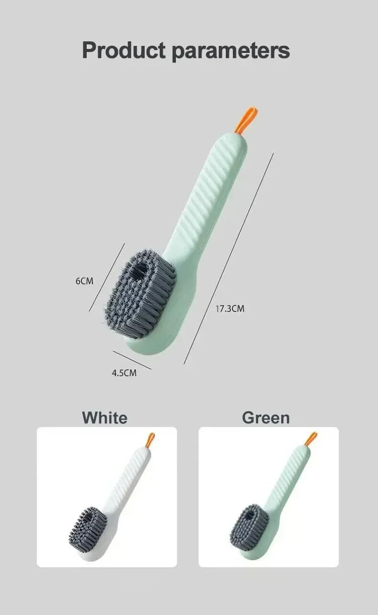 Multifunctional Soap-Dispensing Cleaning Brush