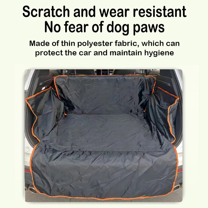 Universal Waterproof SUV Cargo Liner – Scratch Resistant Trunk Seat Cover