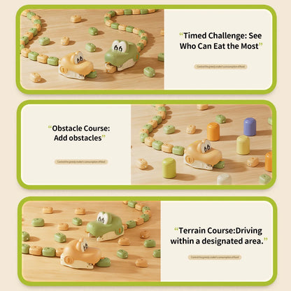 Remote Control Snake Game – Rechargeable Multiplayer Eating Challenge