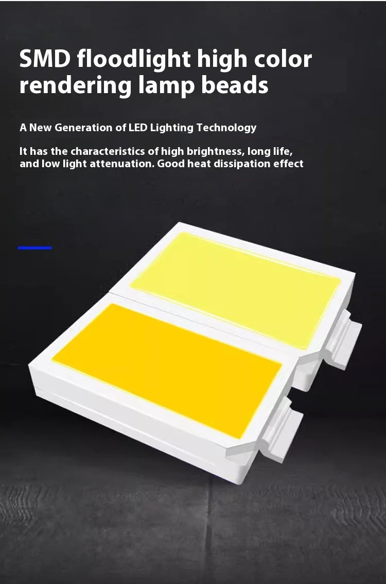 Rechargeable Magnetic COB Work Light – 360° Rotating LED Inspection Lamp
