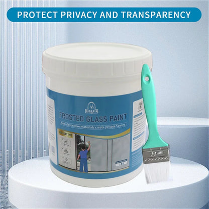 Frosted Glass Privacy Paint – Water-Based DIY Solution for Glass Surfaces