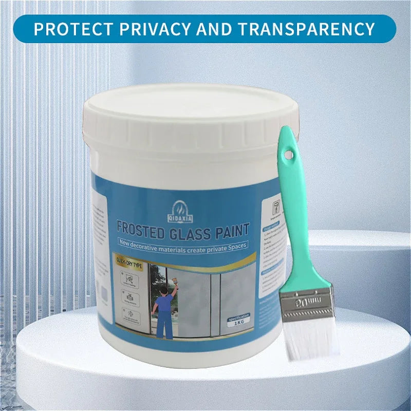 Frosted Glass Privacy Paint – Water-Based DIY Solution for Glass Surfaces