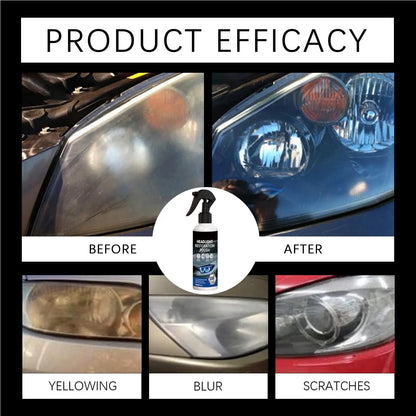 Restore Headlights in Minutes — Crystal Clear Lens Kit