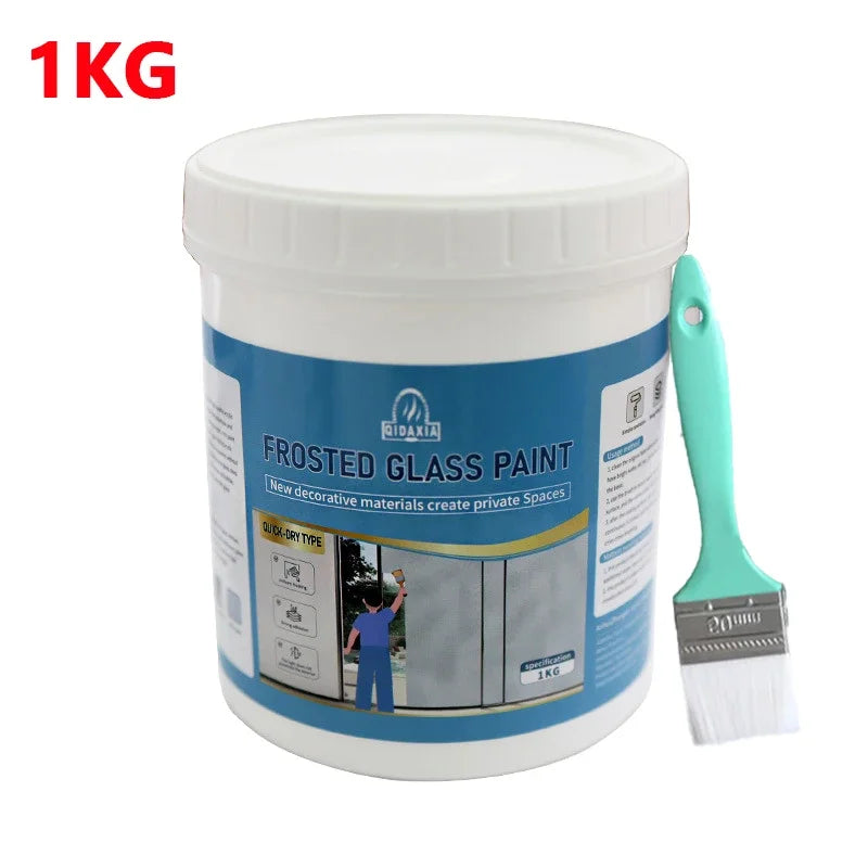 Frosted Glass Privacy Paint – Water-Based DIY Solution for Glass Surfaces