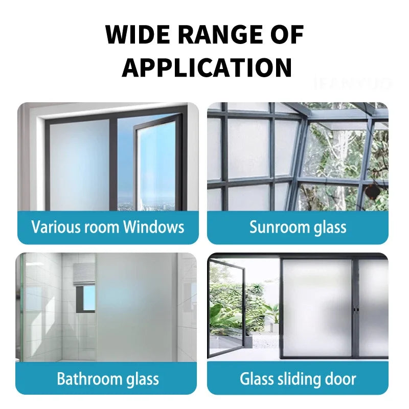 Frosted Glass Privacy Paint – Water-Based DIY Solution for Glass Surfaces