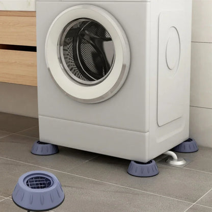 4-Pack Anti-Vibration Pads for Washing Machines & Furniture