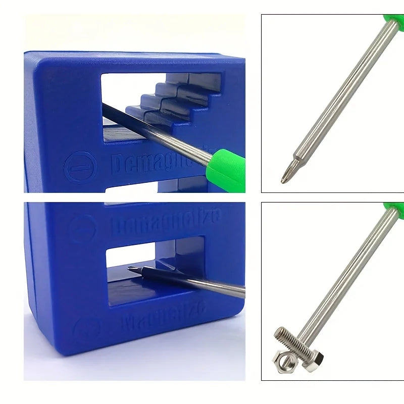 Magnetic Tool Enhancer: 2-in-1 Magnetizer and Demagnetizer