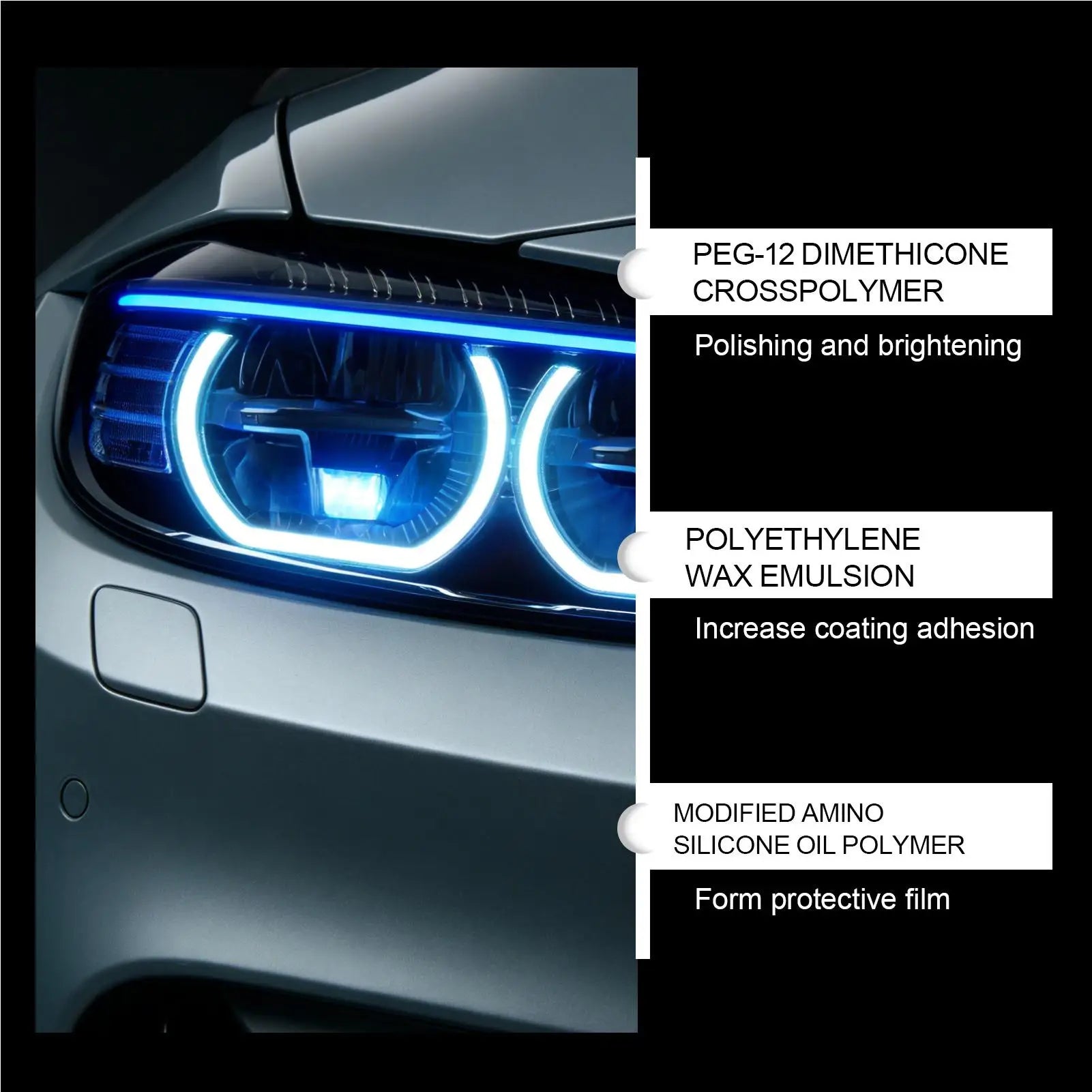 Restore Headlights in Minutes — Crystal Clear Lens Kit