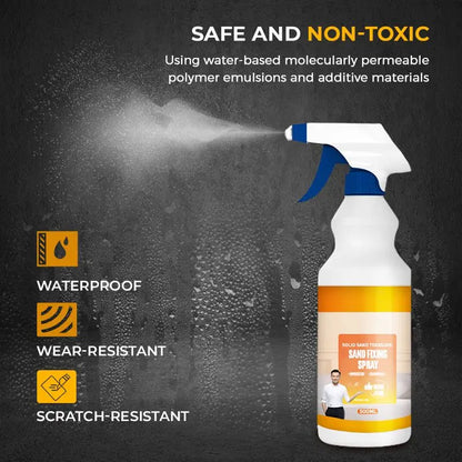 Sand Fixing Agent Wall Protection Spray Wall Mending Agent Crack Repairing Sealing Broken Hole Filler for Home Repair Tool
