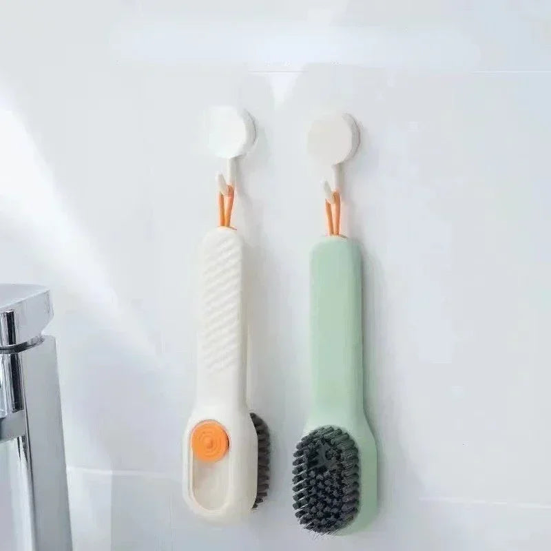 Multifunctional Soap-Dispensing Cleaning Brush